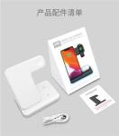 Phone Qi Wireless Desktop Charger 15W Headset 3 in 1 Wireless Charging Dock