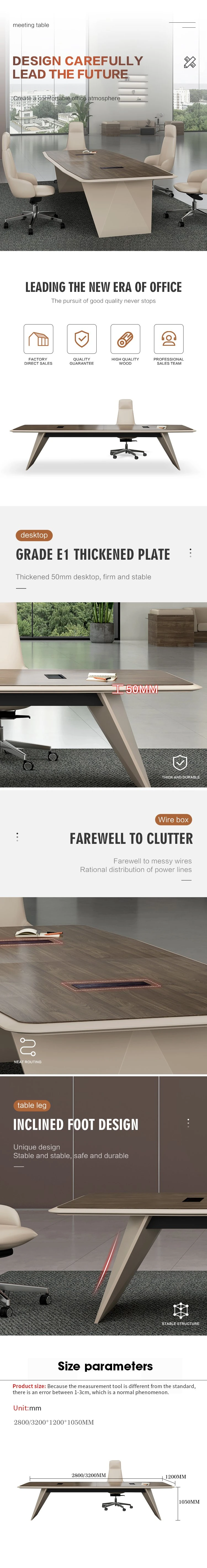 Morden Office Furniture Meeting Table Special service mixed order in one container