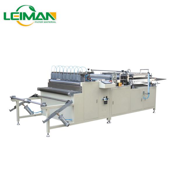 white PLGT-1000N Full-auto Turntable Hot Melt Clipping Machine truck filter