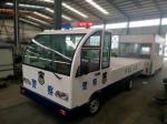 Customized Electric Platform Truck , Enclosed Cab battery operated platform