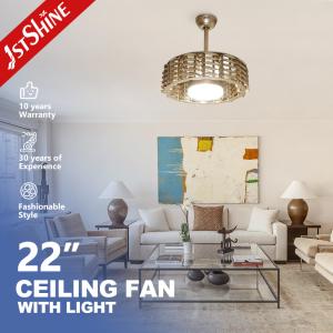 Wholesale 5 Speed Dc Motor Bladeless LED Ceiling Fan Low Power Consumption from china suppliers