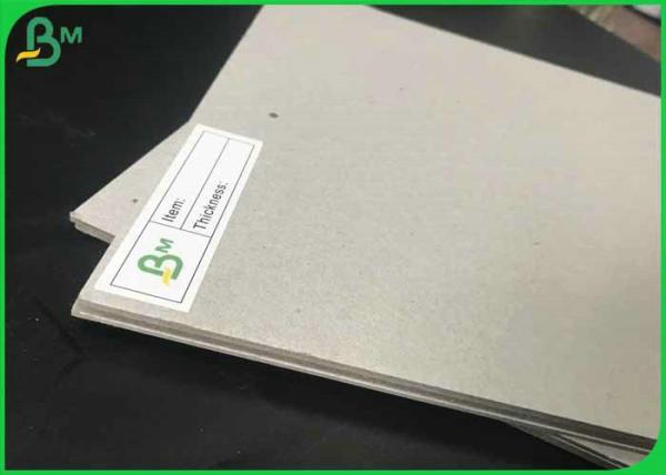 Recycled Pulp Grey Cardboard Sheets 70*100cm 1mm 1.5mm 2mm Grey Chipboard Paper
