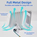 3000K / 4000K / 5000K IP65 Outdoor Floodlight 12600LM Outdoor Security