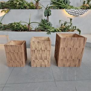 Wholesale Elegant Modern Design Fiber Clay Planter for Indoor Outdoor Plants Pots from china suppliers