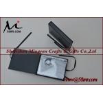 China Luxury Wedding Linen Ribbon Cardboard Photo Storage Gift Box for sale