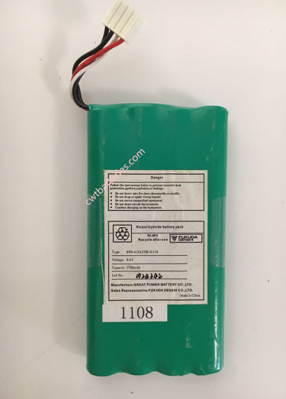 FUKUDA FCP7101 FX7000 7101 7402 8322 9.6V 3700mAh ECG Battery In Good Working