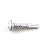 Zinc Alloy Coated 5.5x25 Phillips Pan Head Bimetal Roofing Screw for Roof Corner