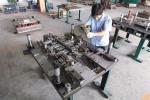 Large progressive metal stamping dies for automotive bracket, chassis made of