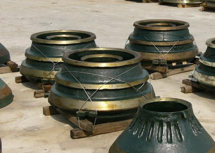 High Cr Cast iron Crusher Wear Parts Concave for Mining Industry Cone Cushers