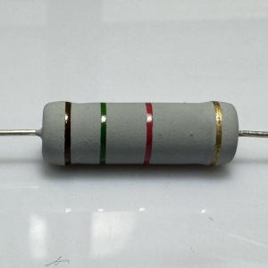 Wholesale KNP Wirewound Resistor 6W 1500RJ 8x24mm 1/2W 1W 2W 3W 5W 10W 0.01 To 1000 Ohm from china suppliers
