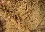 popular Light Brown Plush Toy Fabric Tricot Knitted For Soft Toys 58/60" 150cm