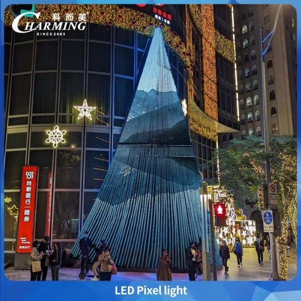 Quality RGB / RGBW Pixel  30mm 40mm Amusement LED Rides Funfair Pixel Lights Point Lights for Theme Parks and Funfairs for sale