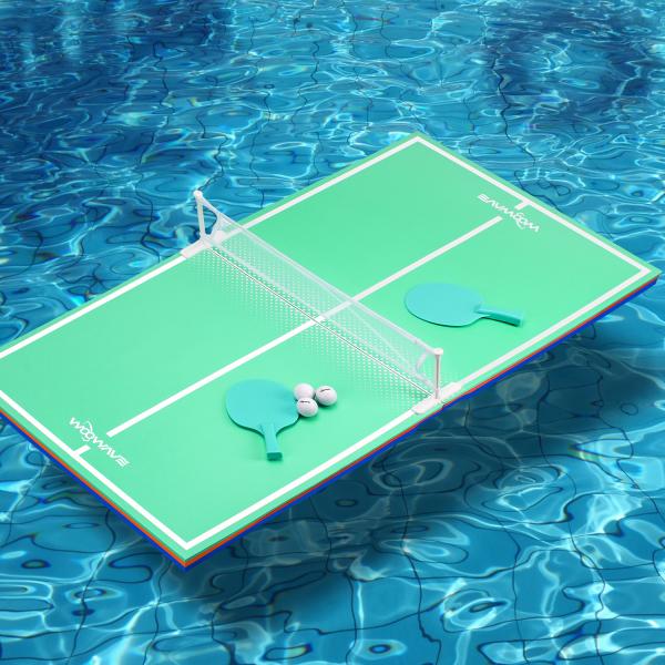 Enhance Your Pool Party with Design EVA Water Table Tennis Green 9.31inch