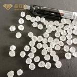 Raw Uncut Lab Grown Diamonds Cultivated 4carat HPHT Rough Diamonds For Polish
