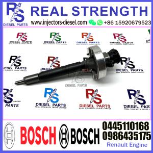 Wholesale Diesel Fuel Common Rail Injector 0445110168 0986435175 0445110284 16600-DB000 0445110880 16600-DB002 For Renault Engine from china suppliers