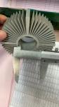 125-145 mm Diameter Sunflower Aluminum Extrusion Heatsink for LED Light