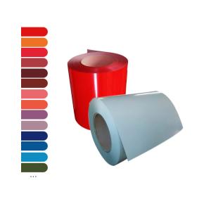 Wholesale AZ155 Color Coated Steel Coil Panel PPGI PPGL Corrugated Roof Coil from china suppliers