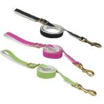 Durable Running Canvas Padded Pet Dog Leash , Colorful European Dog Leash
