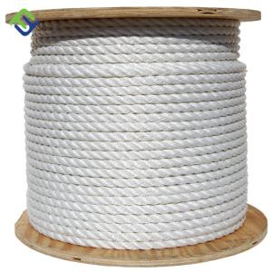 Wholesale Marine Fiber Rope 3 Strand Nylon Twisted Rope 36mm Mooring Tail Hawser Ship Rope from china suppliers