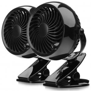 Wholesale 4 inch Clip on Fan, USB or Battery Operated [4 AA Batteries Required(not included)] , Desk Fan with One Setting,360 from china suppliers