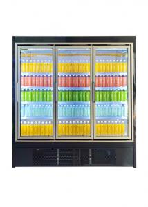 China Sliding Door Multideck Open Chiller Dynamic Cooling Supermarket Refrigerator on sale