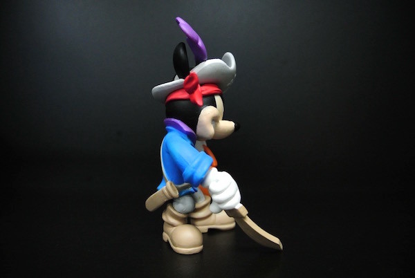 Pirate Style Mickey Mouse Action Figure , Mickey Mouse Figurines Collectibles