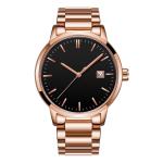 Mineral Glass Analog Wrist Watch 20mm Strap Braided Nylon For Men