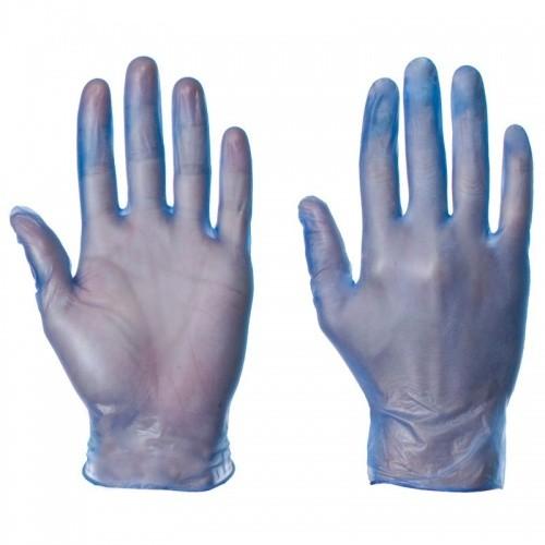 Quality A Grade Disposable Vinly PVC Gloves Powder Free Proved By CE And FDA for sale