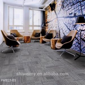 Wholesale Chinese multi level loop 3mm/4mm/5mm 50*50cm Polypropylene carpet tile from china suppliers