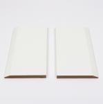 Customized White Primed Wood Boards Wood Wall Baseboard Skirting Molding