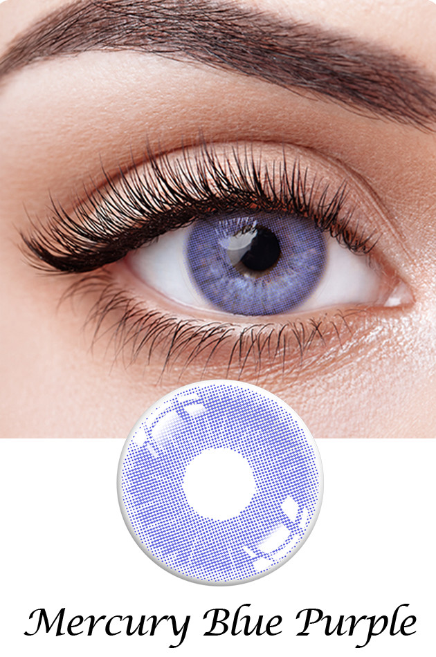 KSSEYE OEM Amethyst Eye Lens Contact Lenses For Dark Eyes
