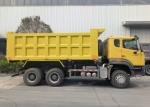 Sinotruk Tipper Dump Truck NX 6 × 4 10 Wheels Weichai 380Hp Big Tray