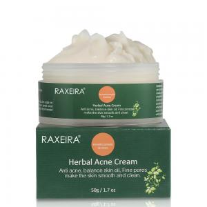 China 100% Natural Smoothing And Cleaning Herbal Face Cream For Anti Acne on sale