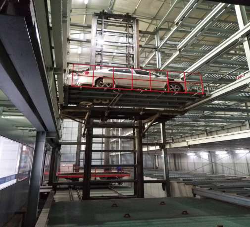 25. 5-10 Floors Fully Automatic Plane Movement Parking System