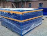 powder coated double loop wire mesh metal garden fence