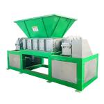 9CrSi/D2/SKD-11 Blades Double Shaft Shredder for High Capacity Waste Tyre