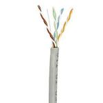 Cat6a 1000 Ft Ethernet Lan Cables 23AWG 0.58mm Solid Copper 500Mzh PVC LSZH