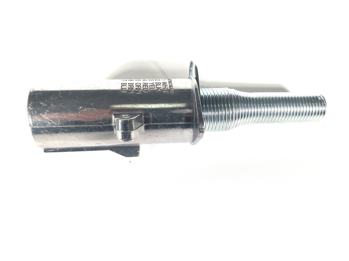 Silver European Trailer Plug 7 Pin European Trailer Connector Plug