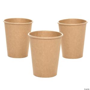 Wholesale Coffee Milk Hot Drink Paper Cup Brown Leak Resistant Biodegradable Kraft Paper Cups from china suppliers