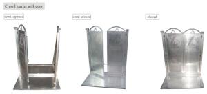 Wholesale Events Removable Crowd Control Barrier For Outdoor Performance from china suppliers