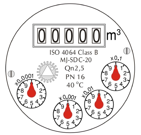 Magnet Seal GSM Electronic Remote Reading Baylan Wireless Block Sensus Activity Class C Flow Water Mter
