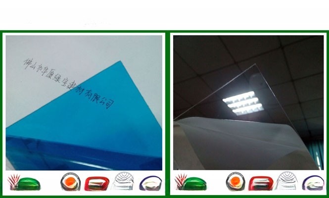 Manual Sun Protect Polycarbonate Window Door Awning Canopy Sheet Self Clean