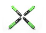 Green Black Field Assembly Optical Connector ISO 9001 Certification