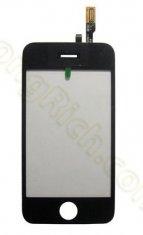Black Apple Iphone Replacement Parts , 3GS Glass Digitizer Touch Screen