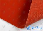 1mm Fireproof Silicone Coated Fiberglass Fabric For Welding Blanket
