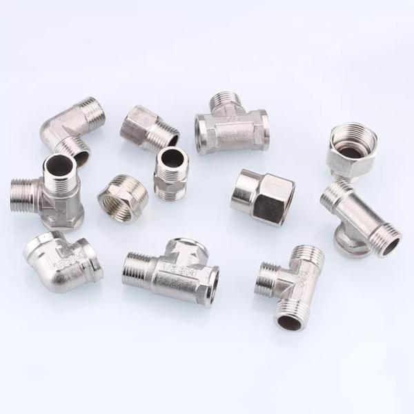 ASTM A403 Threaded Pipe Fitting Super Whole Male Female Straight Nipple 316