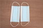 Hypoallergenic 3 ply Face Masks Non Woven Pp Low Respiratory Resistance