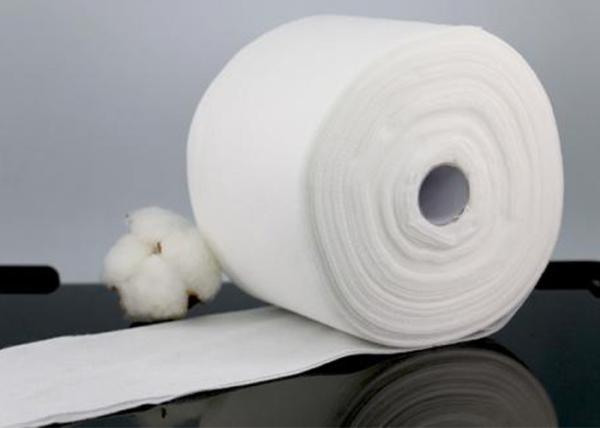 Hot Air Nonwoven Polyester Non Woven Fabric For White Wet Wipes