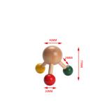 Spider-Shape 3 Legs Full Body Wooden Massager Handheld Stick for Muscle