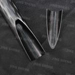 Matte Black Carbon Fiber Round Tube CROSS-WOVEN Surface For Drone Frame Bicycle